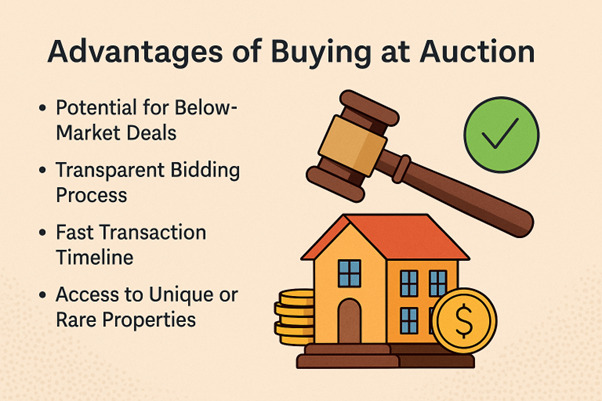 Advantages of Buying at Auction