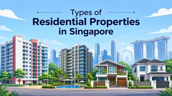 Understanding the Different Types of Residential Properties in Singapore