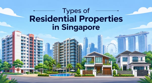 Understanding the Different Types of Residential Properties in Singapore